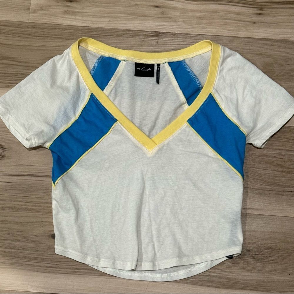 Urban Outfitters Out From Under White Cropped Tee Women’s Medium